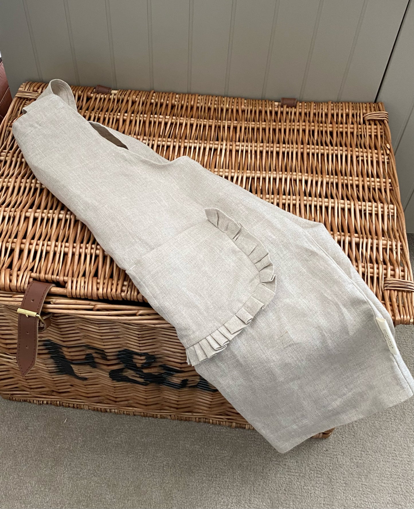 Brea Children’s Linen Apron