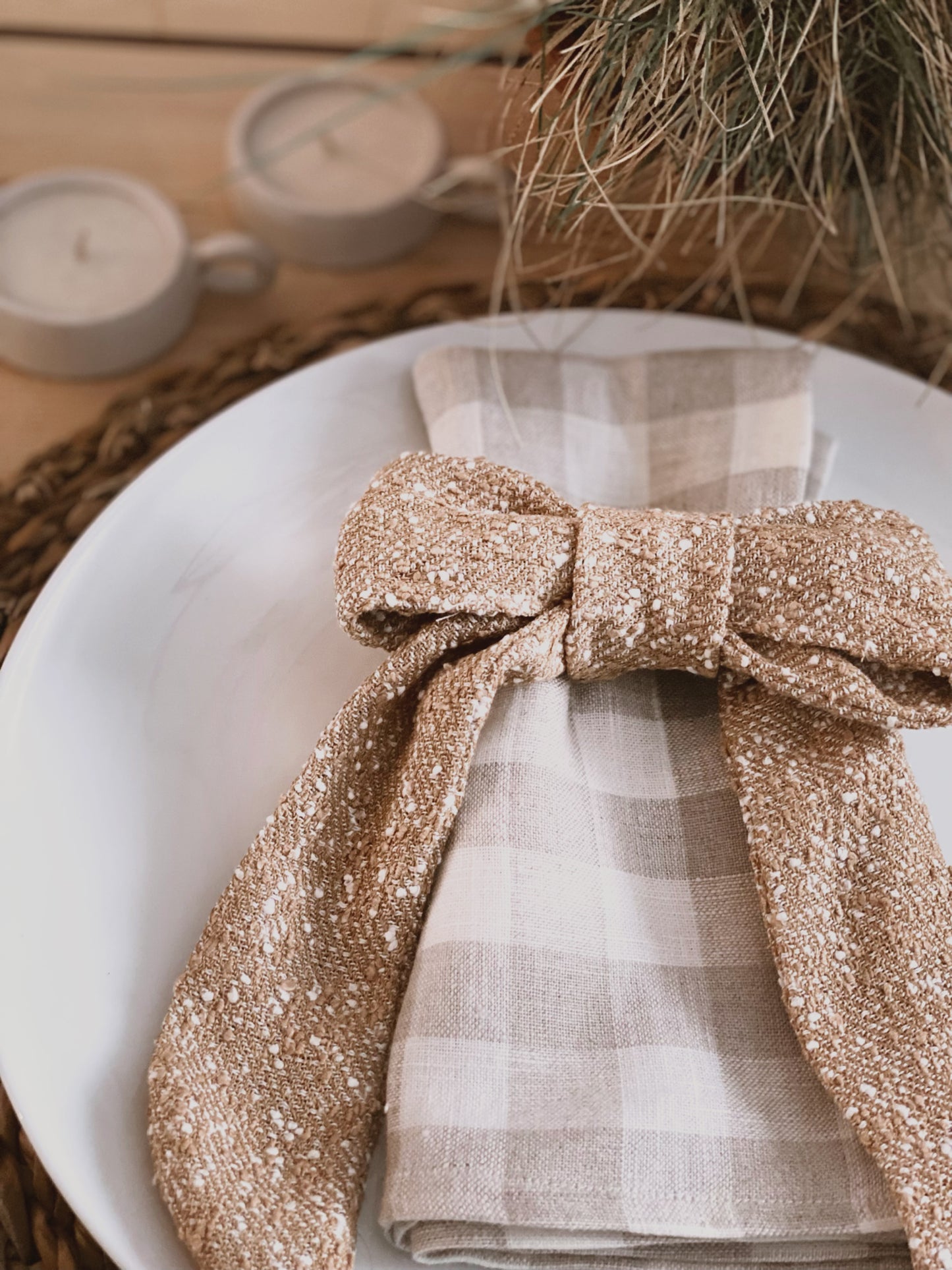 Kerris Napkin Ring Bows - Set Of 4