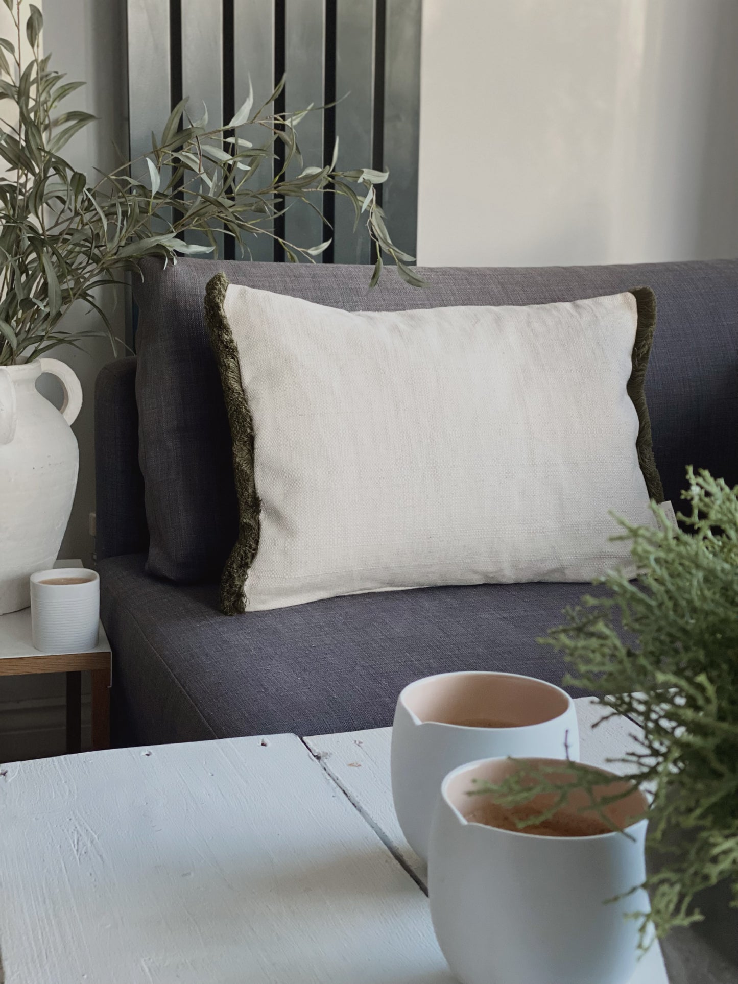 Bude Cushion - moss green