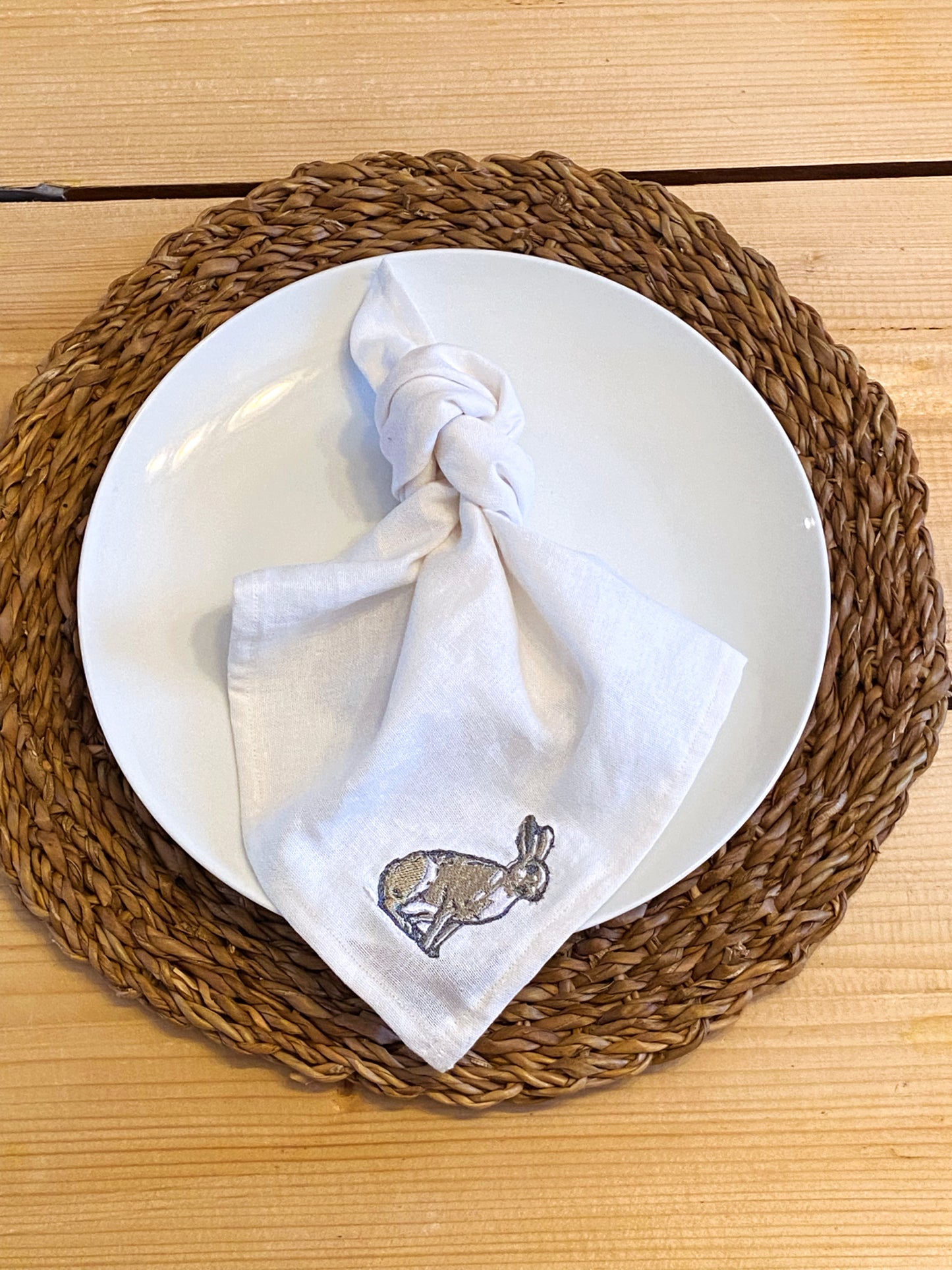Hare napkins - Set of 2