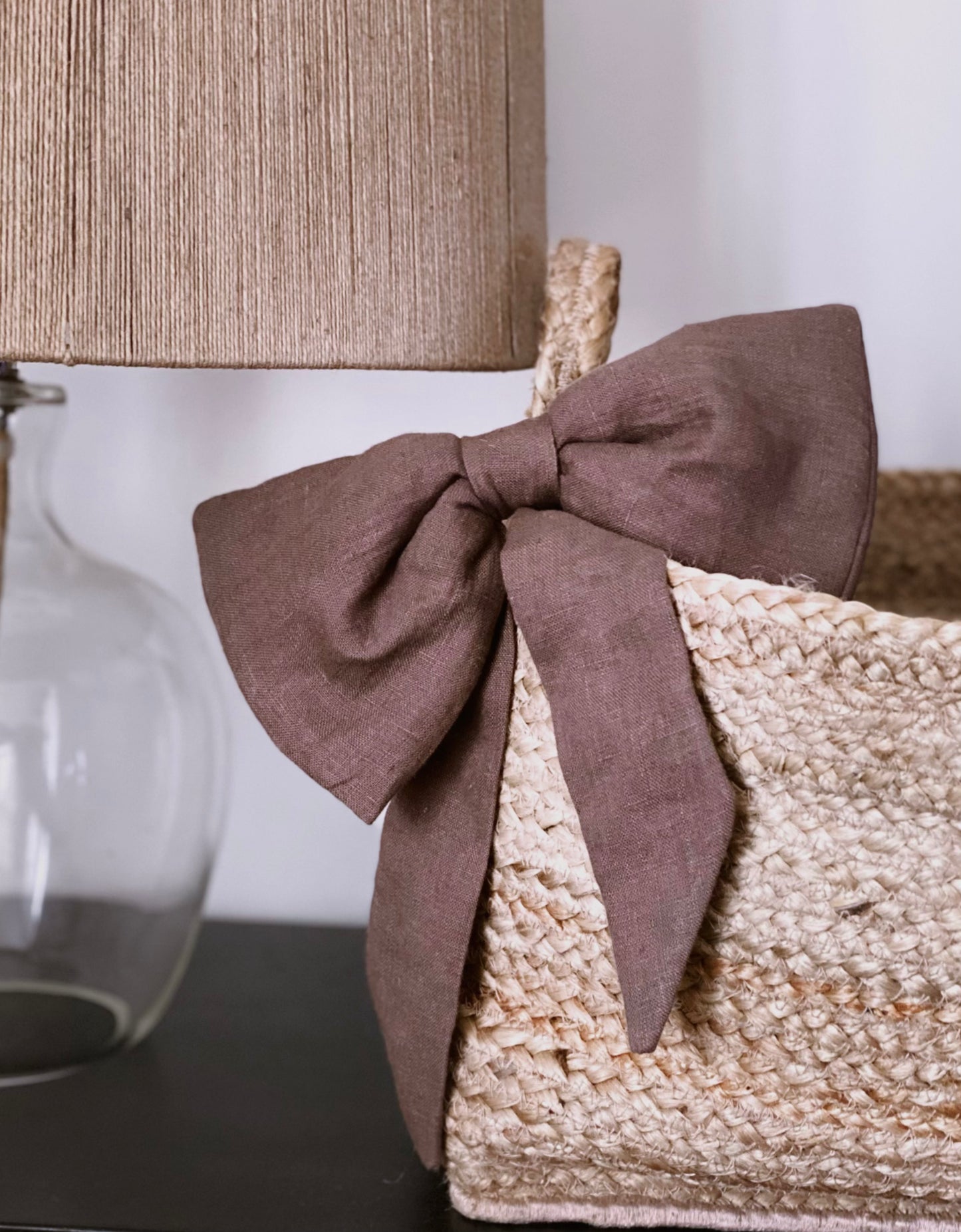Darleyford Basket Bow - Mocha