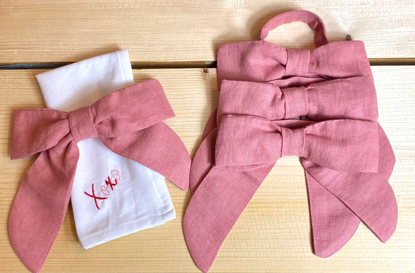 Kerris Napkin Ring Bows - Set Of 4