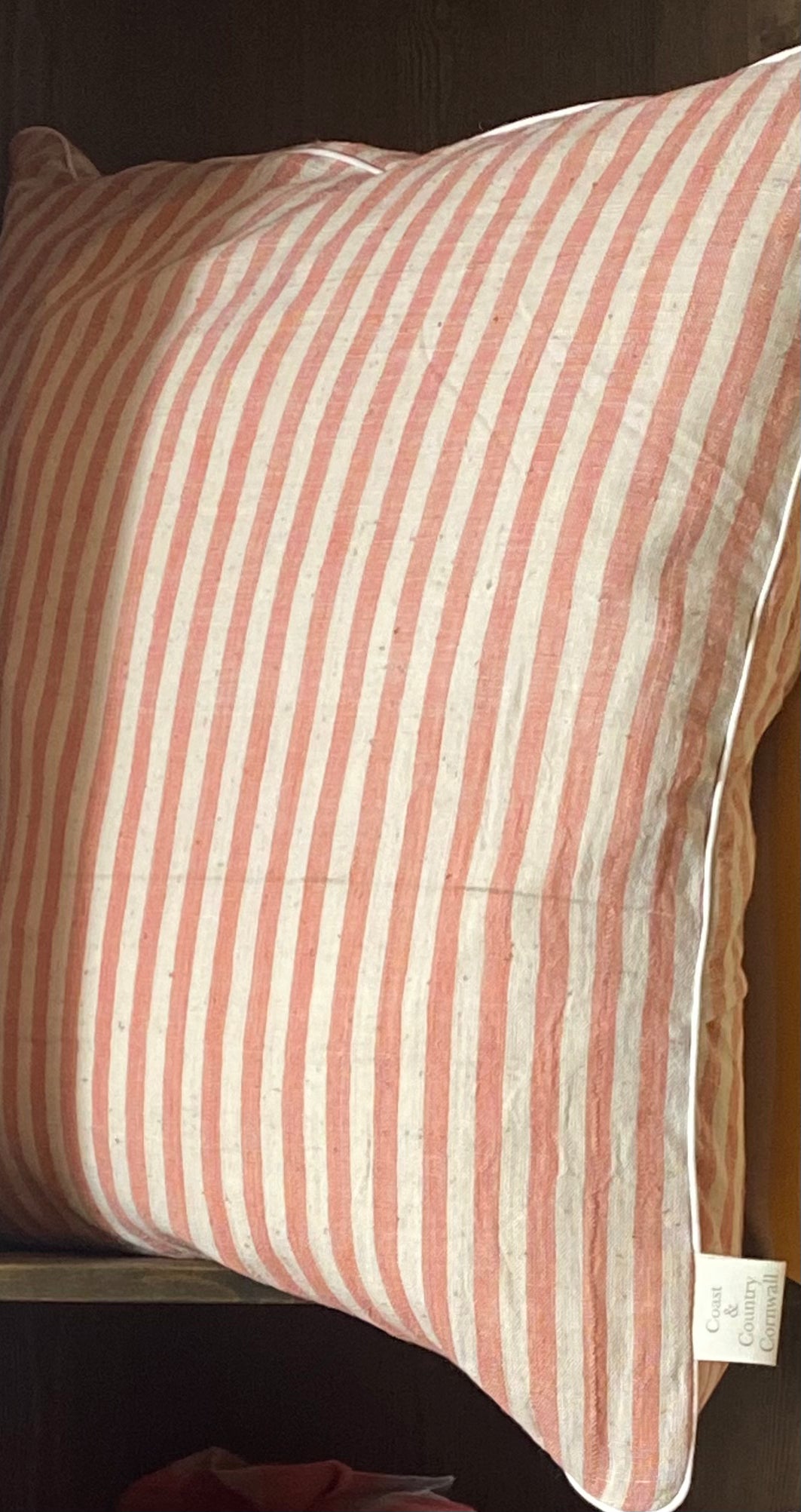 Harlyn cushion - plaster pink