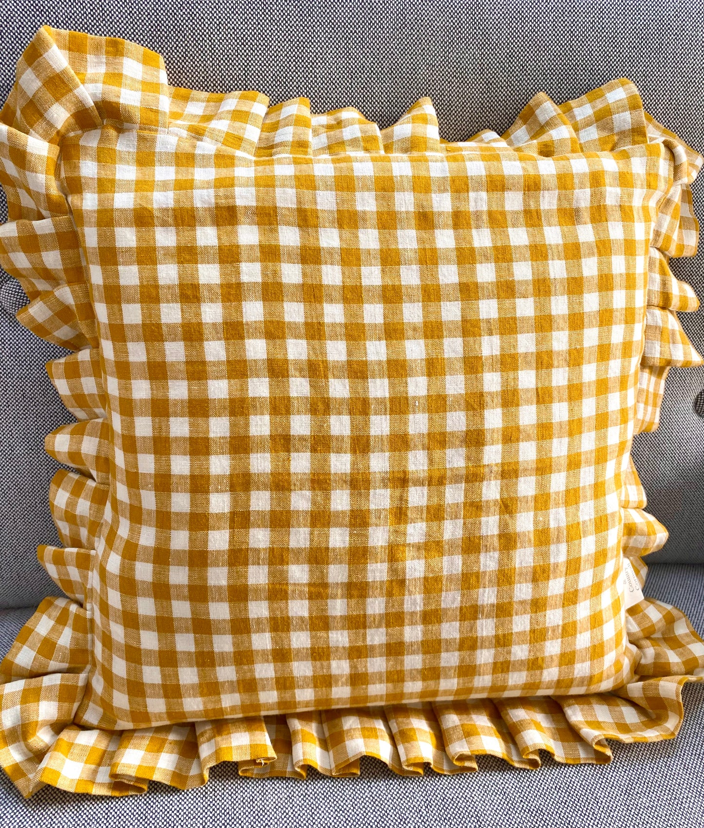 Davidstow cushion - mustard