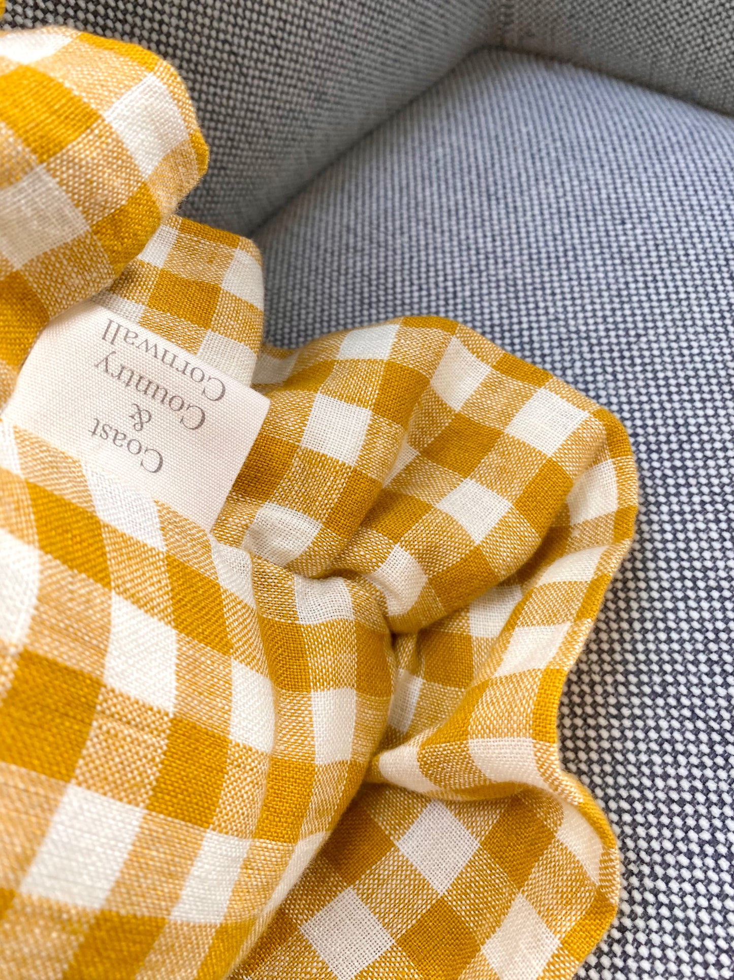 Davidstow cushion - mustard