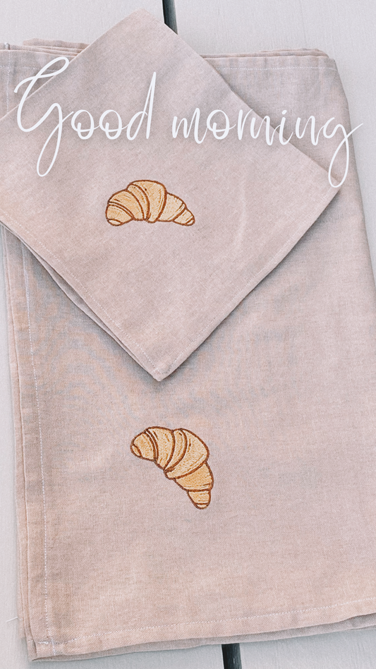 Croissant Table Runner